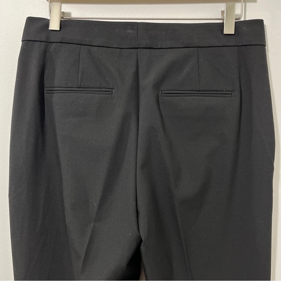 Ann Taylor NWT The Petite High Rise Black Trouser Seasonless Stretch [size 8p] - Picture 9 of 11